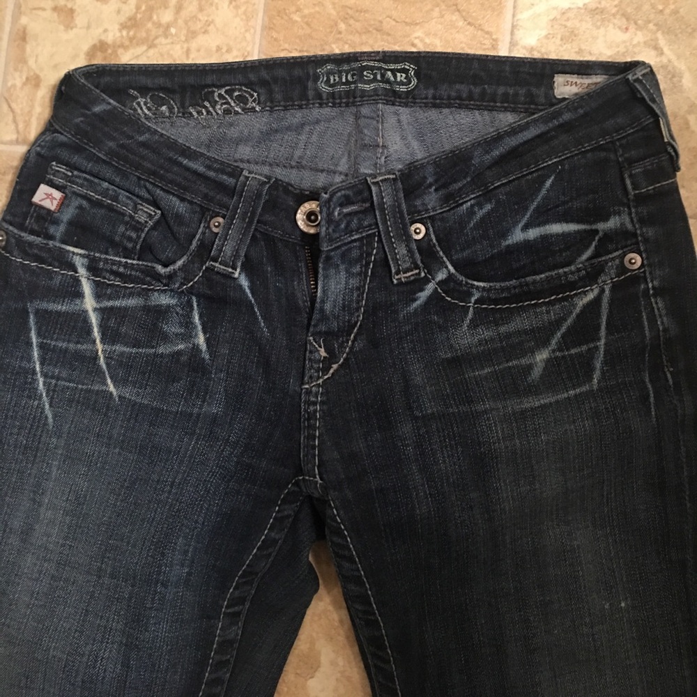 Big Star Sweet Low Bootcut Jeans - Picture 1 of 4