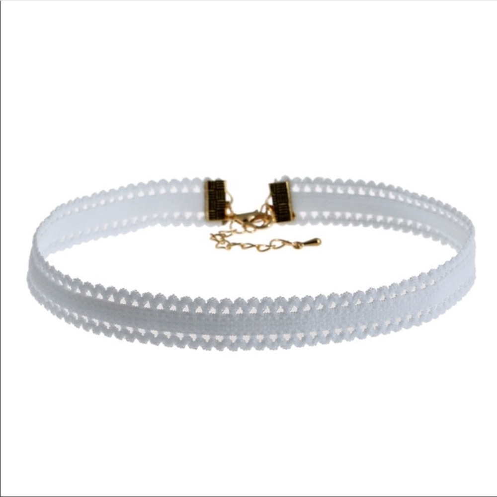 Cute White Choker
