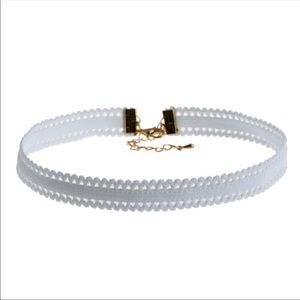 Cute White Choker