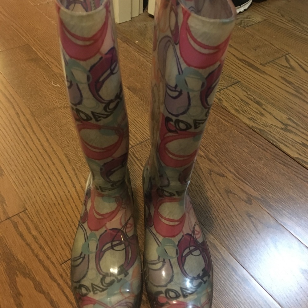 Coach Rain Boots