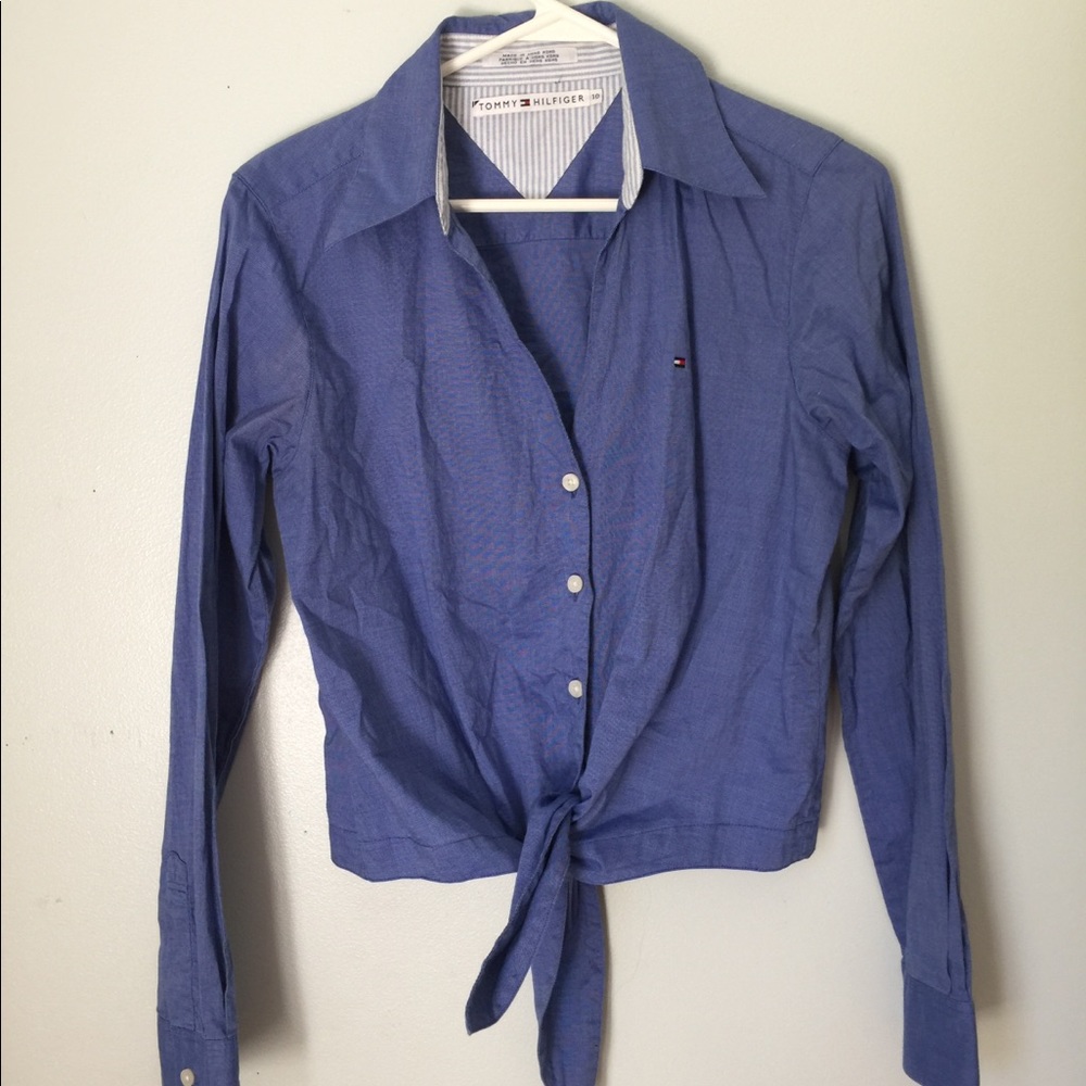 Tommy Hilfiger Button Up sith Front Tie