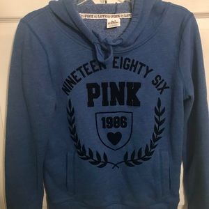 Really cute blue Victoria’s Secret Pink hoodie! Really cute blue Victoria’s Secret Pink hoodie!