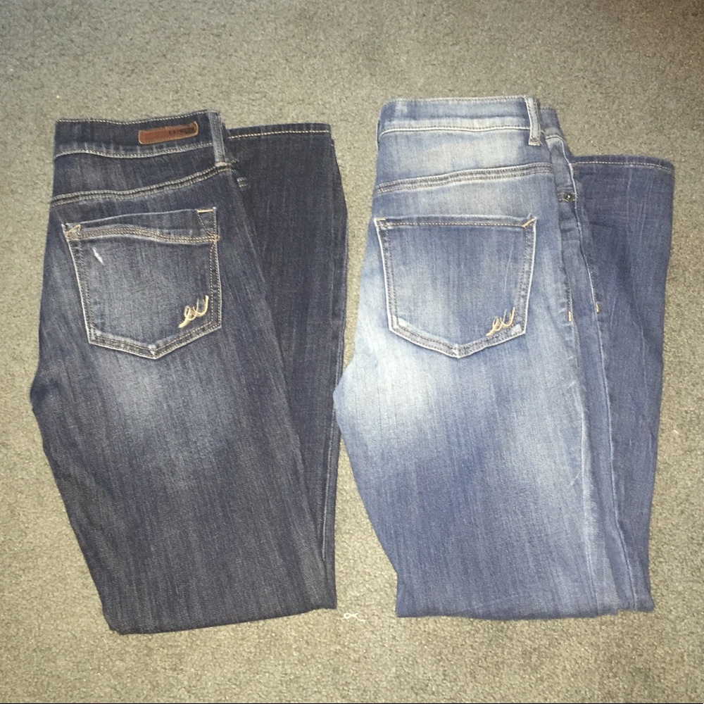 Bundle of 2 Size 4 Express Skinny Jeans Jeggings