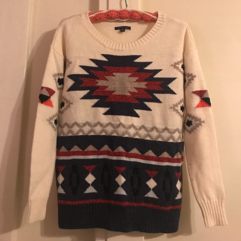 American Eagle, knit, pullover sweater