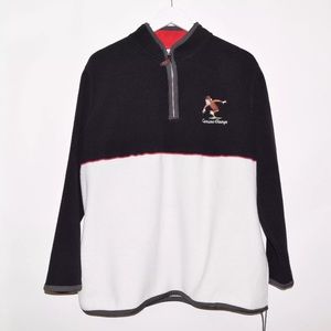 Rare Vintage VTG Curious George Half Zip Sweater Rare Vintage VTG Curious George Half Zip Sweater