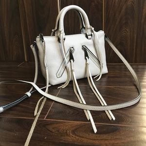 REBECCA MINKOFF Micro Moto Leather Satchel Bag REBECCA MINKOFF Micro Moto Leather Satchel Bag