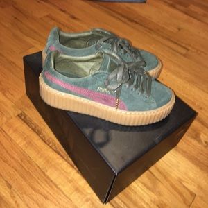 Rihanna Fenty Suede Creepers