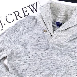 J.Crew Mens Gray Collared Sweater J.Crew Mens Gray Collared Sweater