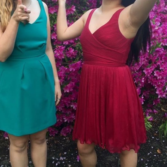 Berry J. Crew Heidi Bridesmaid Dress - Picture 2 of 2