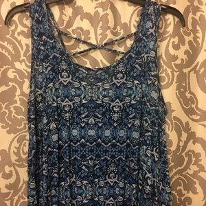 Pretty Blue Tank Top