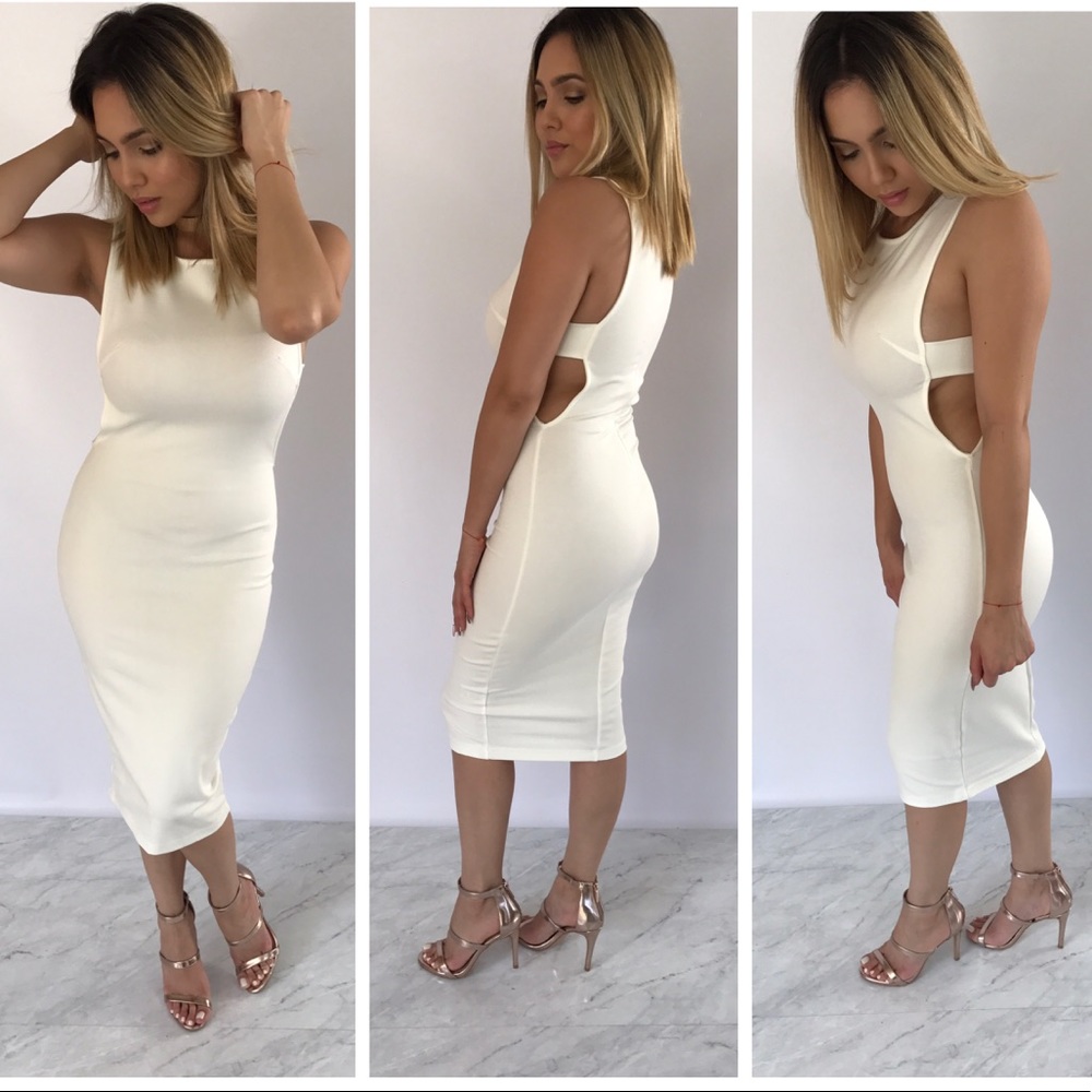 ⚡️FLASH SALE ⚡️ White Party Dress 🎉