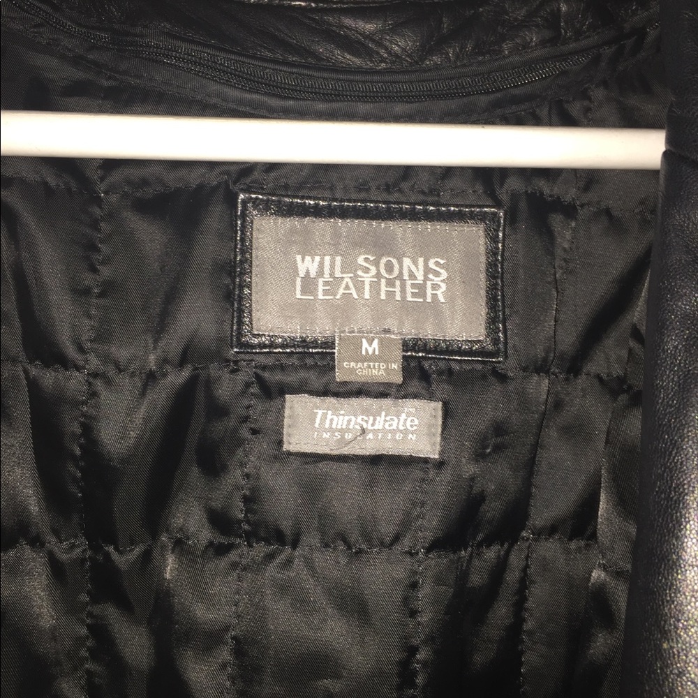 💯 Wilson's 2in1 leather jacket for women