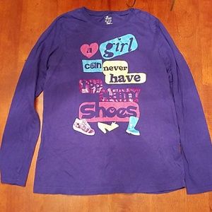 Children's Place girls shirt fits size 10/12 Good