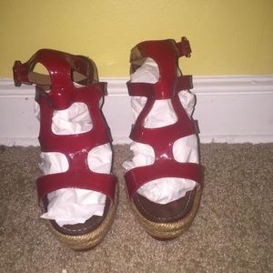 Christian louboutin wedges