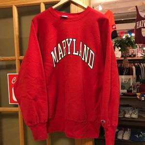 Vintage Champion crewneck Maryland reverse weave Vintage Champion crewneck Maryland reverse weave