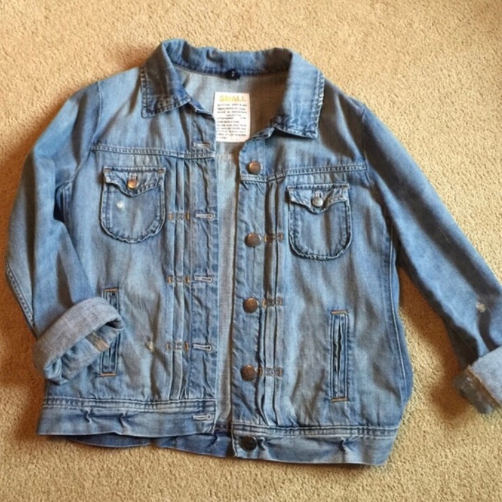 J Crew Denim Jacket, Small