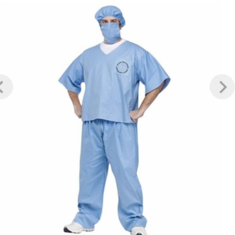 Adult Doctor Scrubs Costume