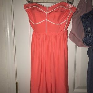 coral dress