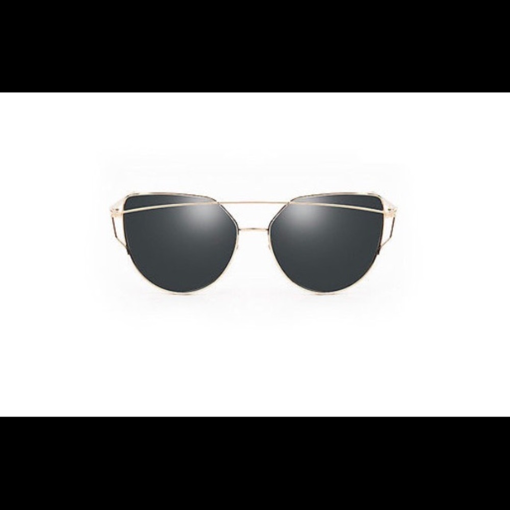 Fashion metal cat Eye sunglasses