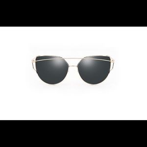 Fashion metal cat Eye sunglasses