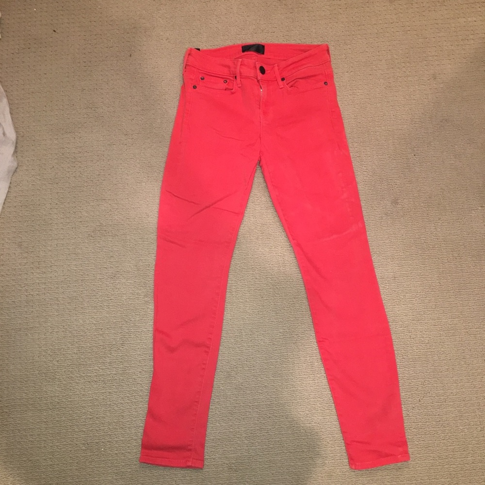 Vince. Red jeans