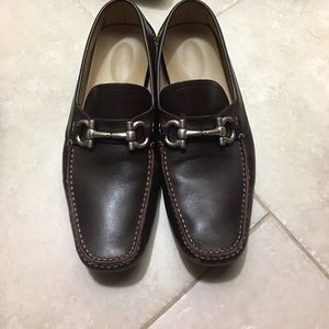 Salvatore Ferragamo Loafers (Brown Leather)
