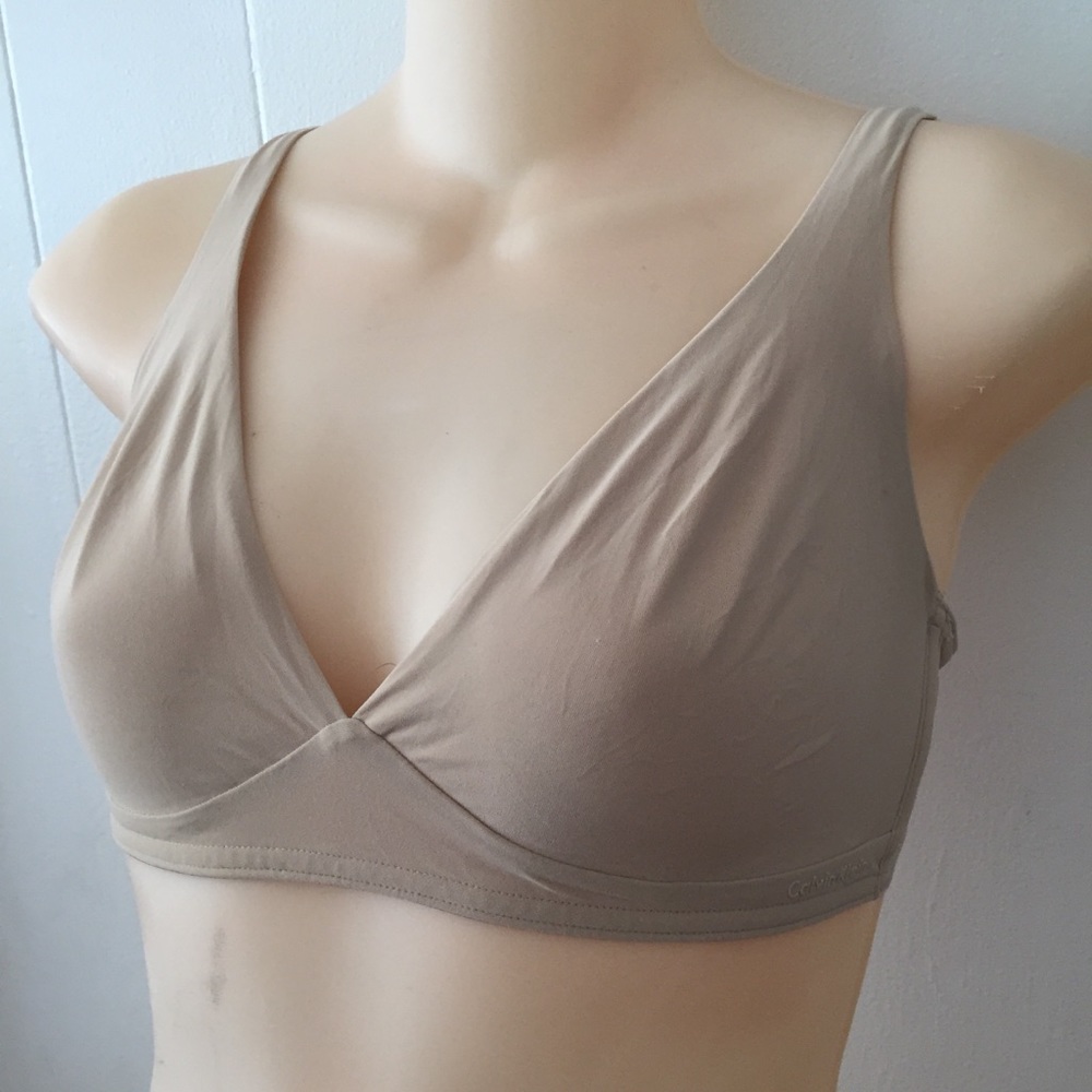 Calvin Klein Beige Soft Bra