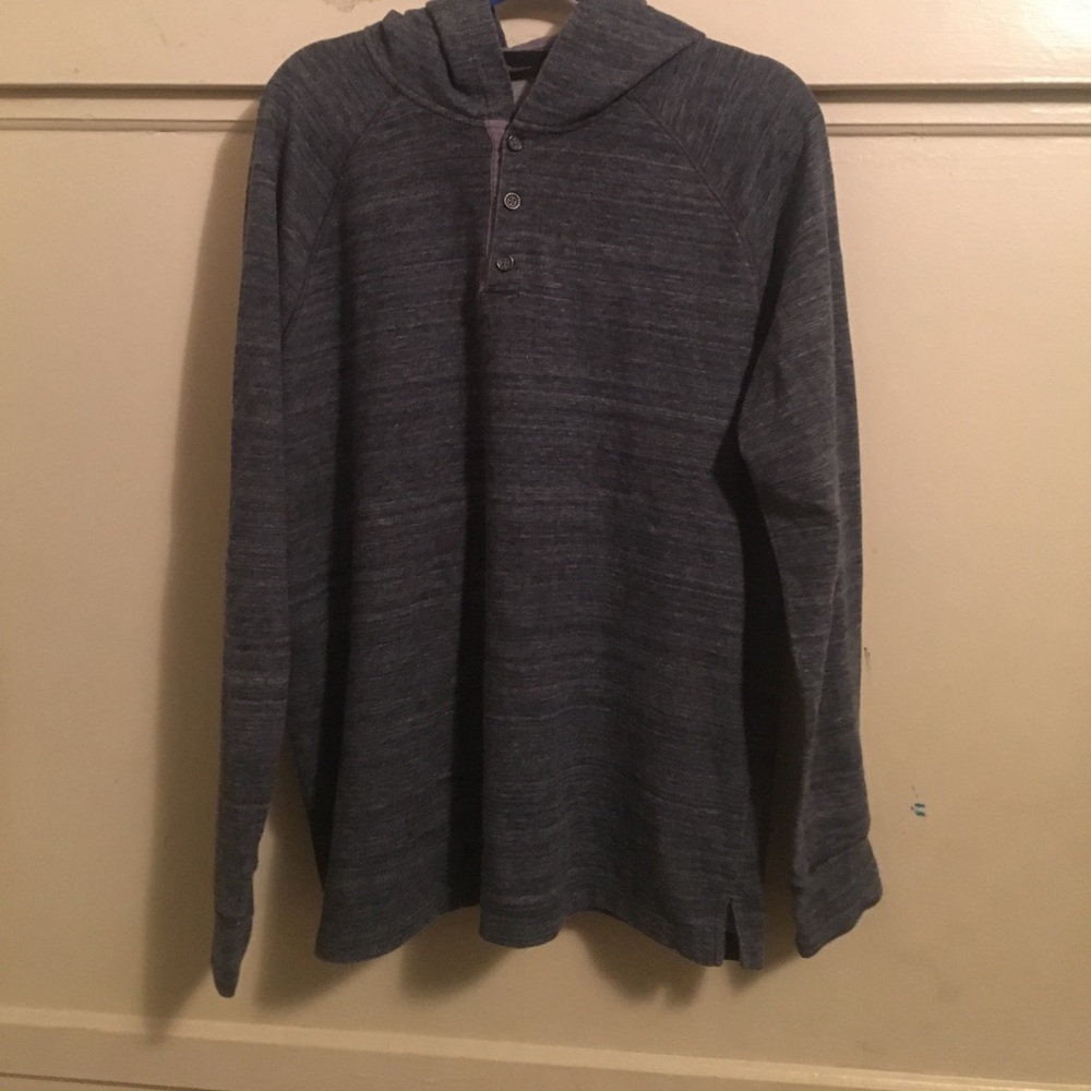Navy blue men's pullover sweater super cozy 👨🏻