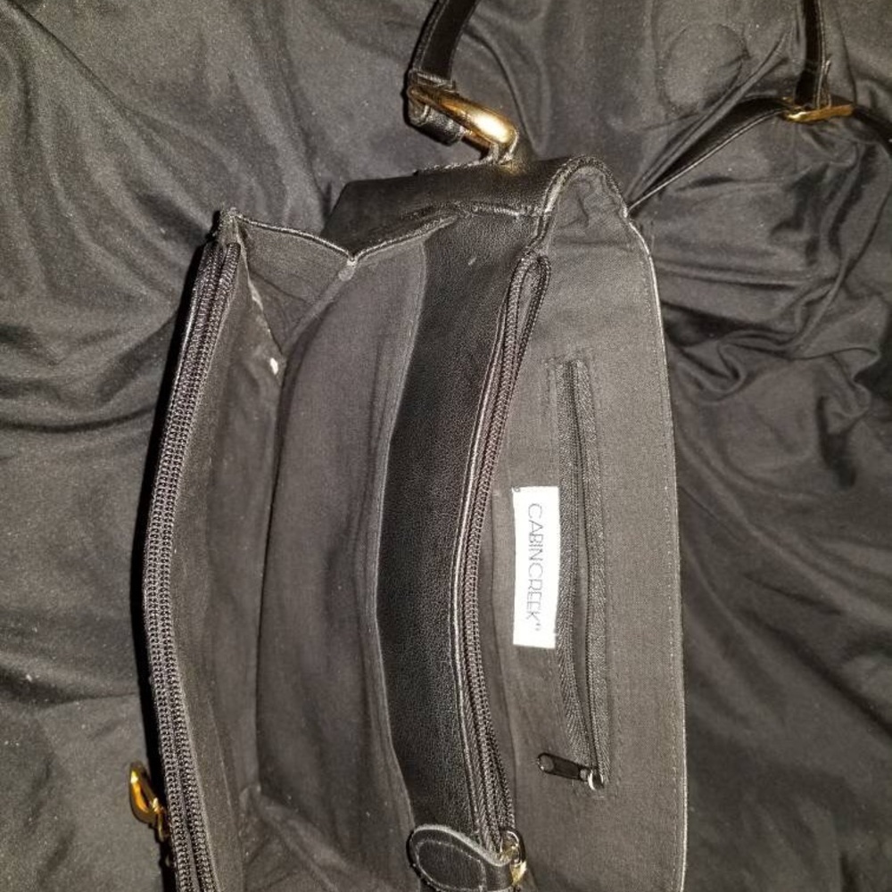 💯 leather handbag