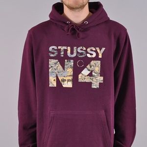 Stussy No.4 Pride Fleece Hoodie Stussy No.4 Pride Fleece Hoodie