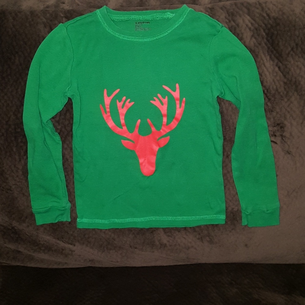 Leveret Long Sleeve T-Shirt, Size 6 Years.
