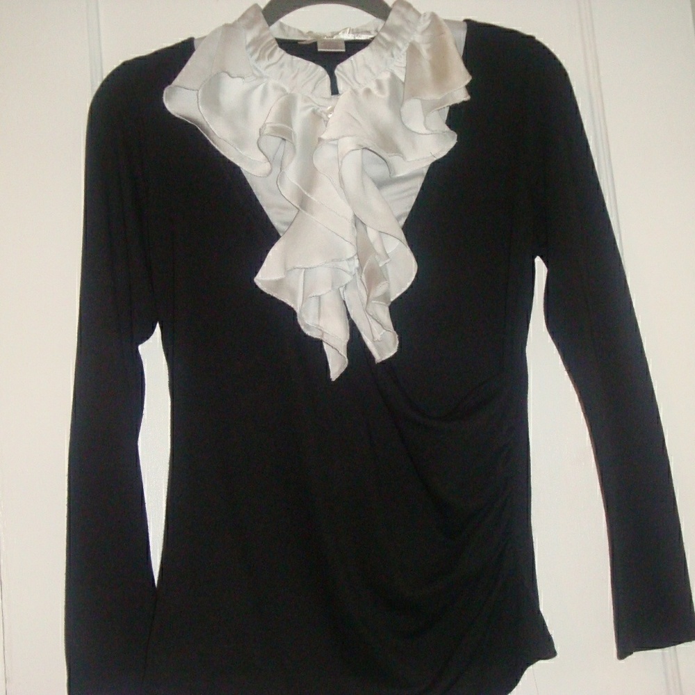 J ❤ 3 Sixteen Ruffle Shirt Size XL