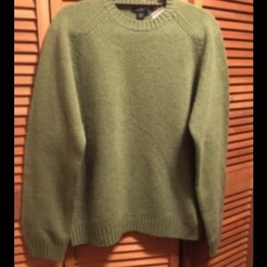 J. Crew Green Crew Neck Sweater J. Crew Green Crew Neck Sweater