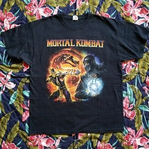 Vintage Mortal Kombat Tee Shirt Vintage Mortal Kombat Tee Shirt
