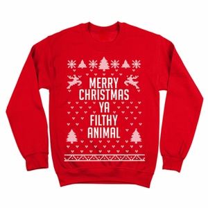 Merry Christmas Ya Filthy Animal Christmas Sweater Merry Christmas Ya Filthy Animal Christmas Sweater