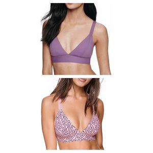 Victoria's Secret PINK Triangle Bralette Bundle