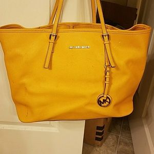 Mustard authentic MK Tote