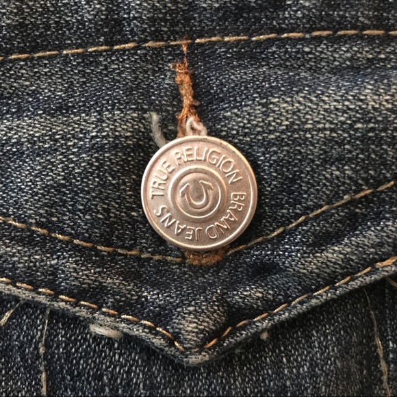 True Religion VTG Joey Twisted Flare “Miss Groovy" Jeans - Picture 6 of 8