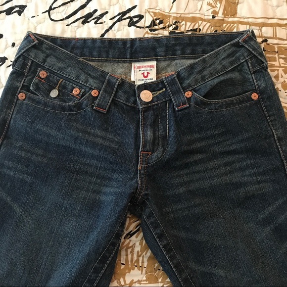 True Religion VTG Joey Twisted Flare “Miss Groovy" Jeans - Picture 5 of 8