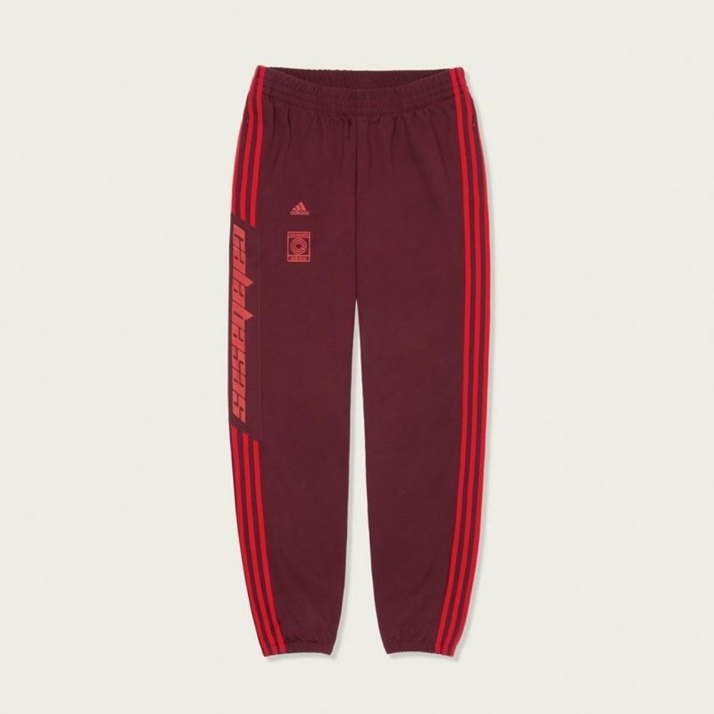 Adidas Yeezy Calabasas Track Pants Maroon