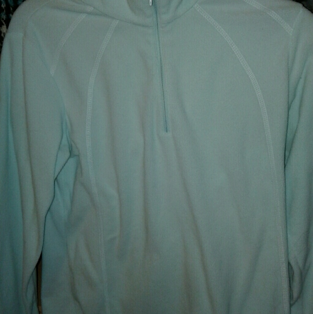 Teal colombia pullover fleece