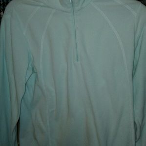 Teal colombia pullover fleece