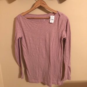 NWT LOFT blush pink tunic long sleeve top XS NWT LOFT blush pink tunic long sleeve top XS