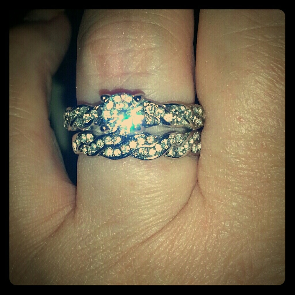 Wedding set! Size 8!❤