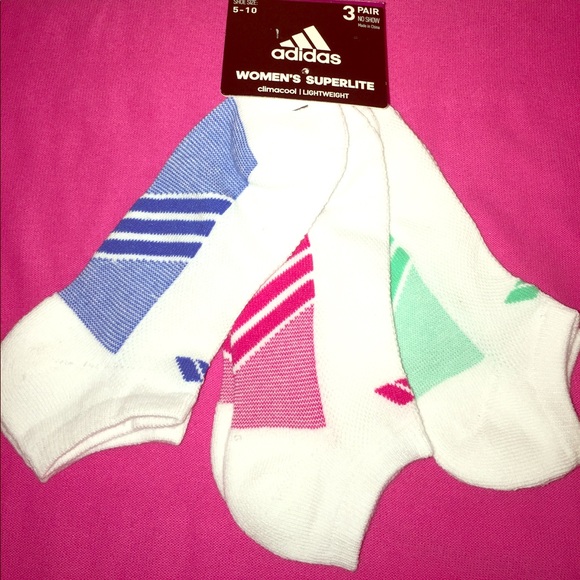 adidas Accessories - 1-3PK LEFT! Adidas Women’s No Show Socks, 3PK