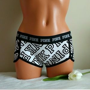 Size S PINK VICTORIA'S SECRET LOGO BOYSHORT Size S PINK VICTORIA'S SECRET LOGO BOYSHORT