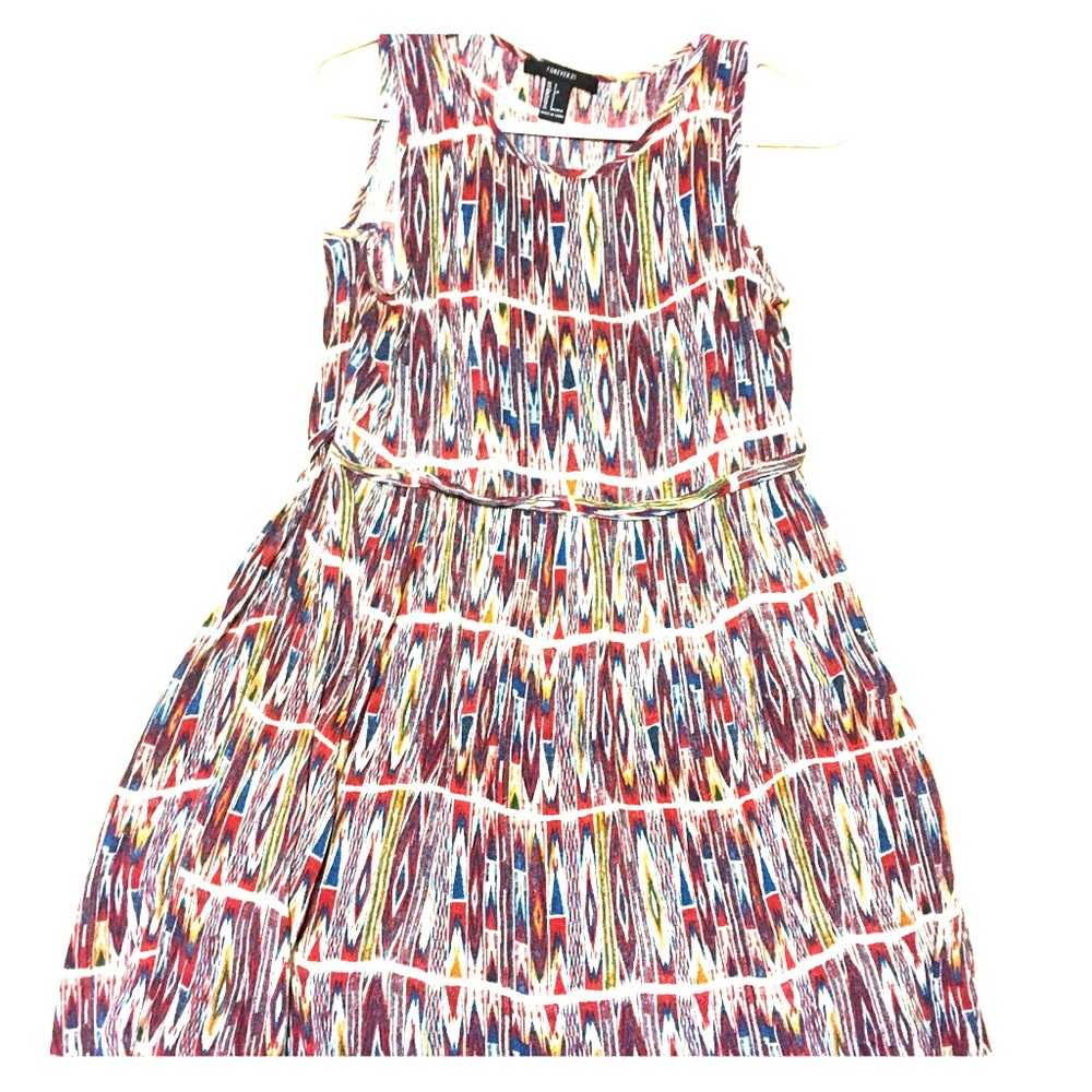 XXI Tribal Print Lightweight Dress Small