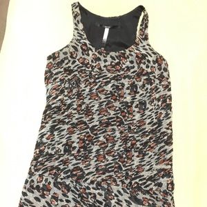 Tribal Print Mini Dress Medium