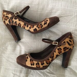 Lauren Ralph Lauren Leopard Print Pumps