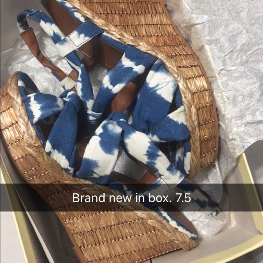 Size 7.5 wedges. Brand new. - Picture 2 of 3